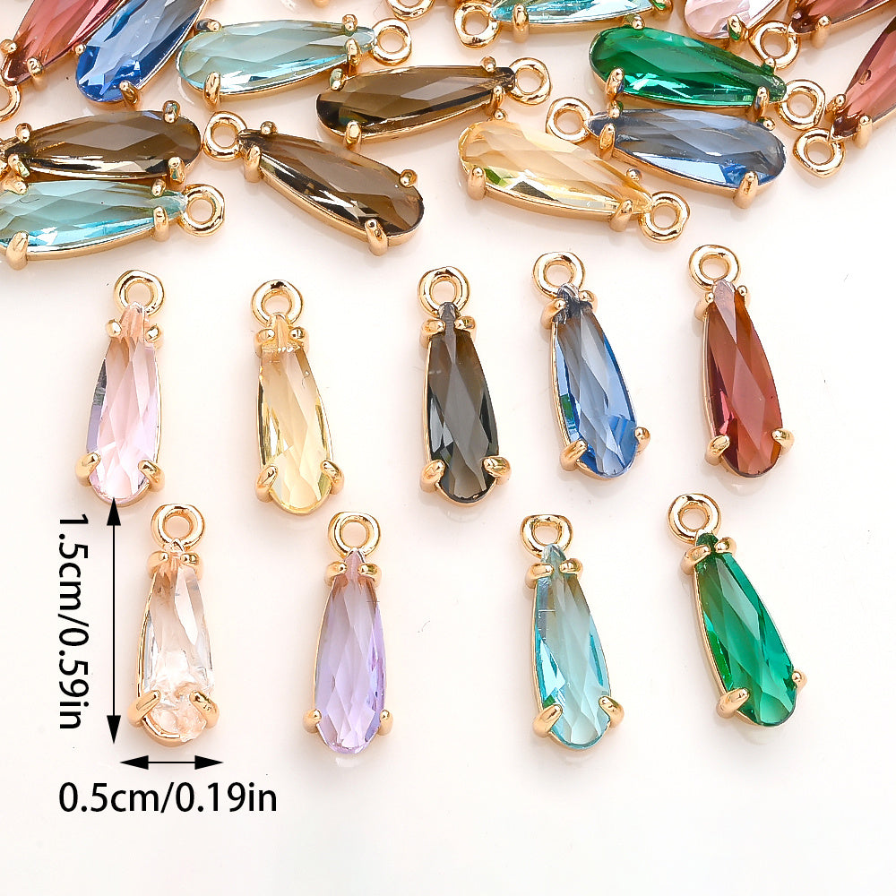 Copper Water Drop Pendants
