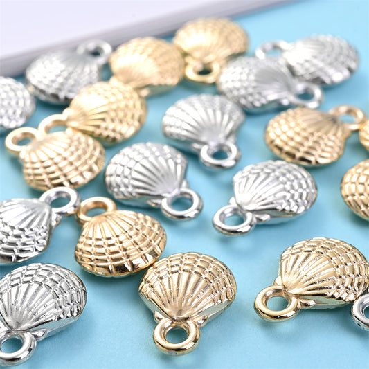 Shell CCB Spacer Beads