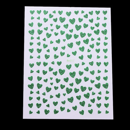 1PC 104×80mm Love-Themed Decorative Sticker