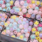 Acrylic Pumpkin Beads