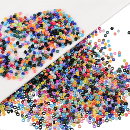 100g/bag 3mm Antique Finish Glass Seed Beads