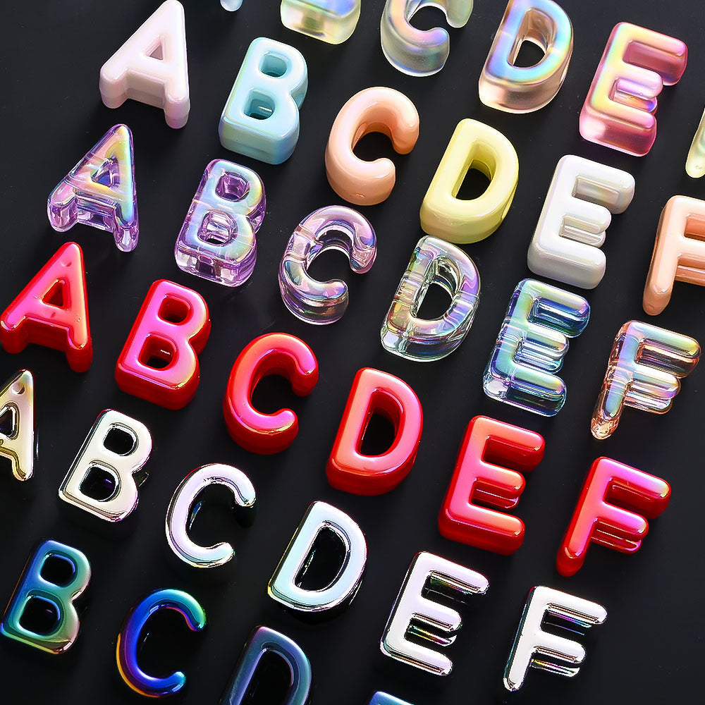 Acrylic Letter Beads