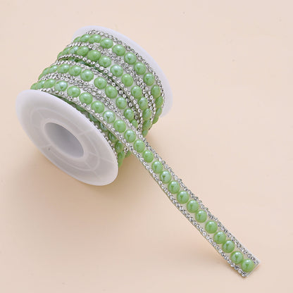 Ceramic Self-Adhesive Rhinestone Sticker Roll