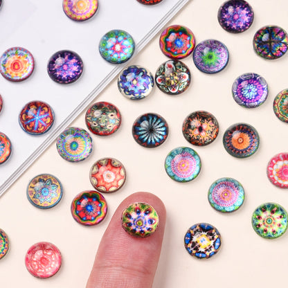 Abstract Art Glass Cabochons