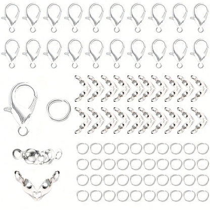 Alloy Lobster Clasp Connector Set
