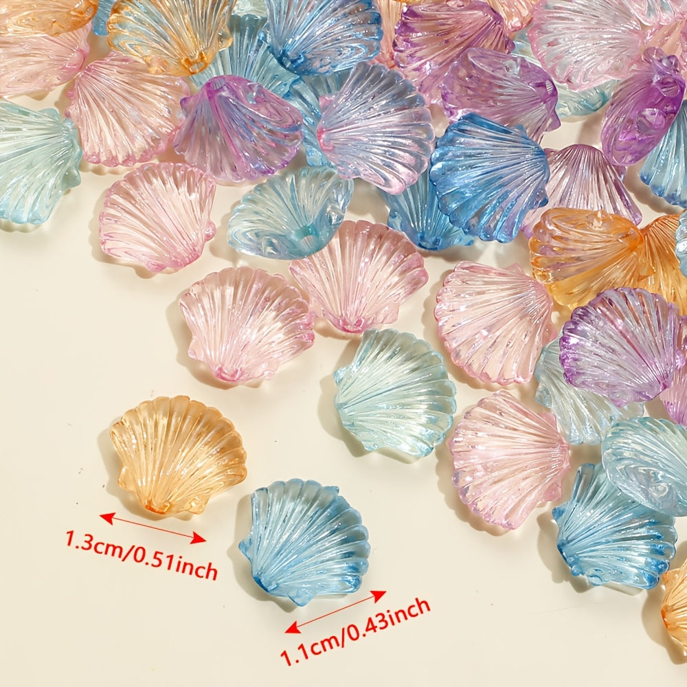 Clear Acrylic Loose Spacer Beads