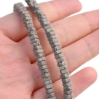 5mm Summer Natural Stone Square & Cubic Spacer Beads