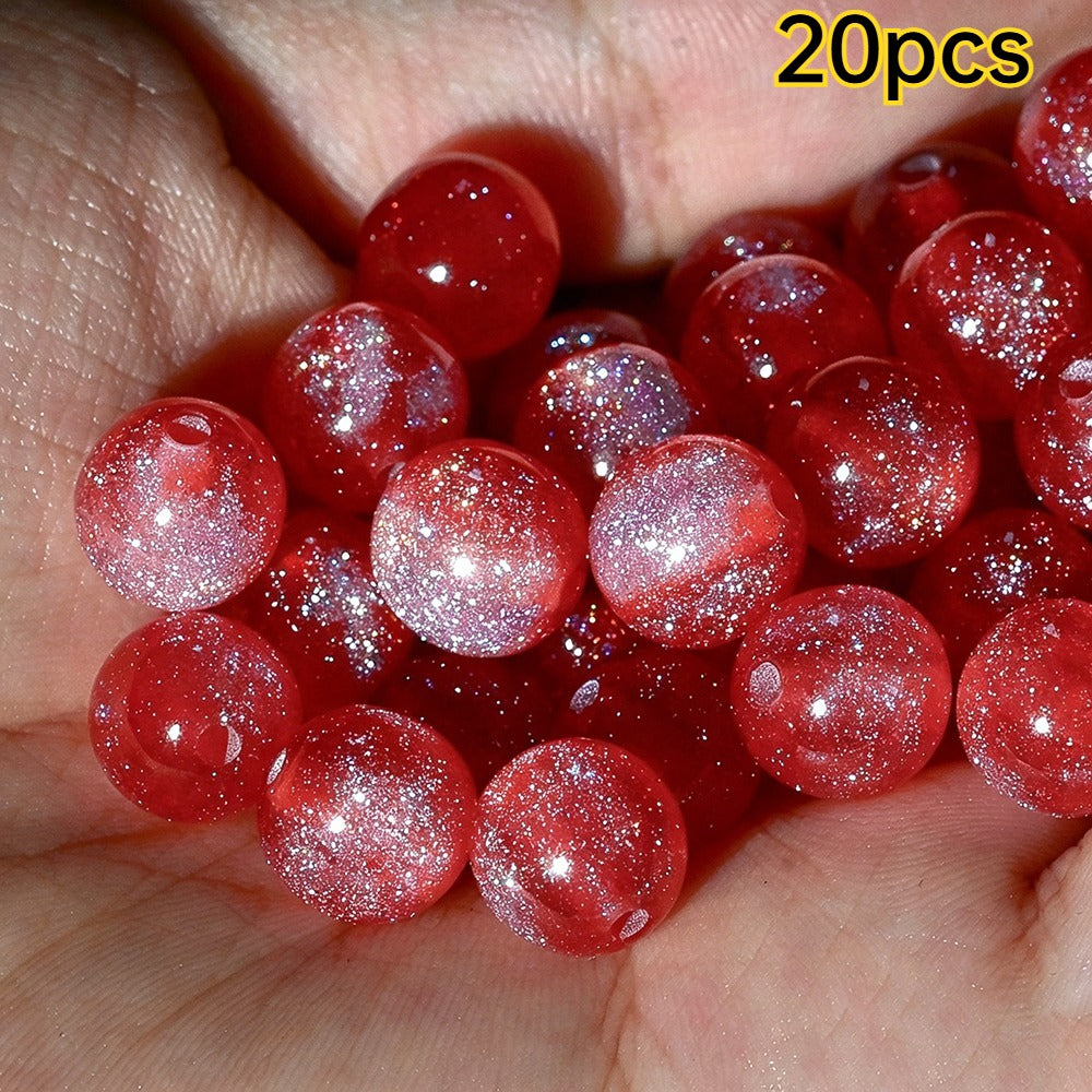 Starry Sky Glitter Beads