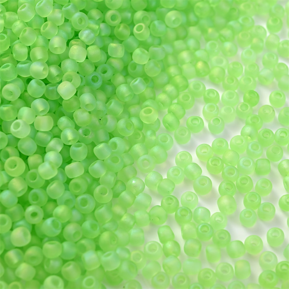 Colorful Frosted Seed Beads