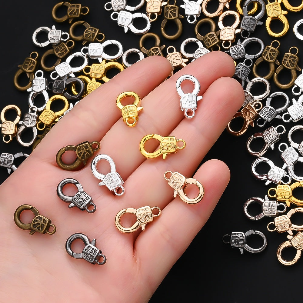 Mixed Color Metal Lobster Clasps