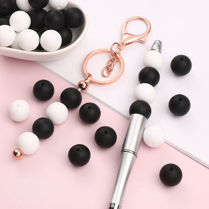 Round Silicone Spacer Beads
