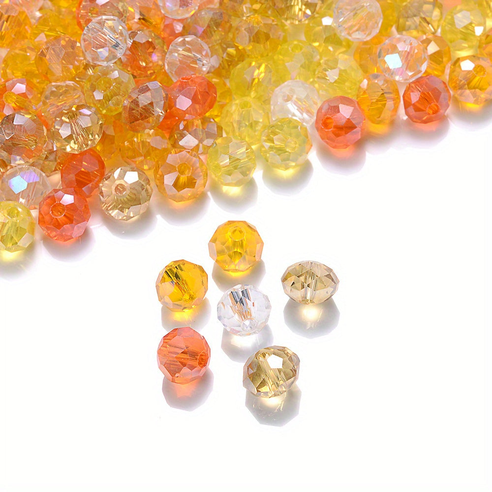 AB Inlaid Faux Crystal Beads