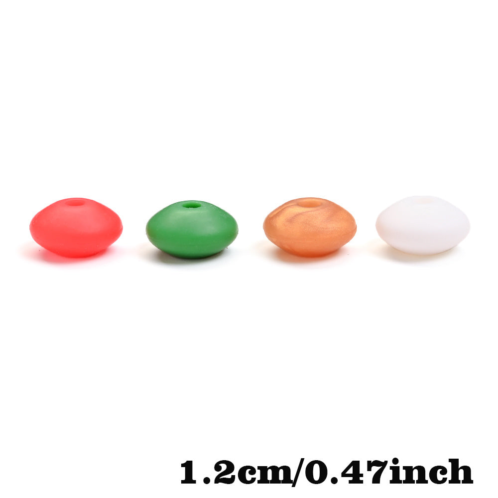 Silicone Abacus Beads