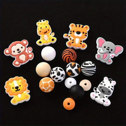 Animal Silicone Beads