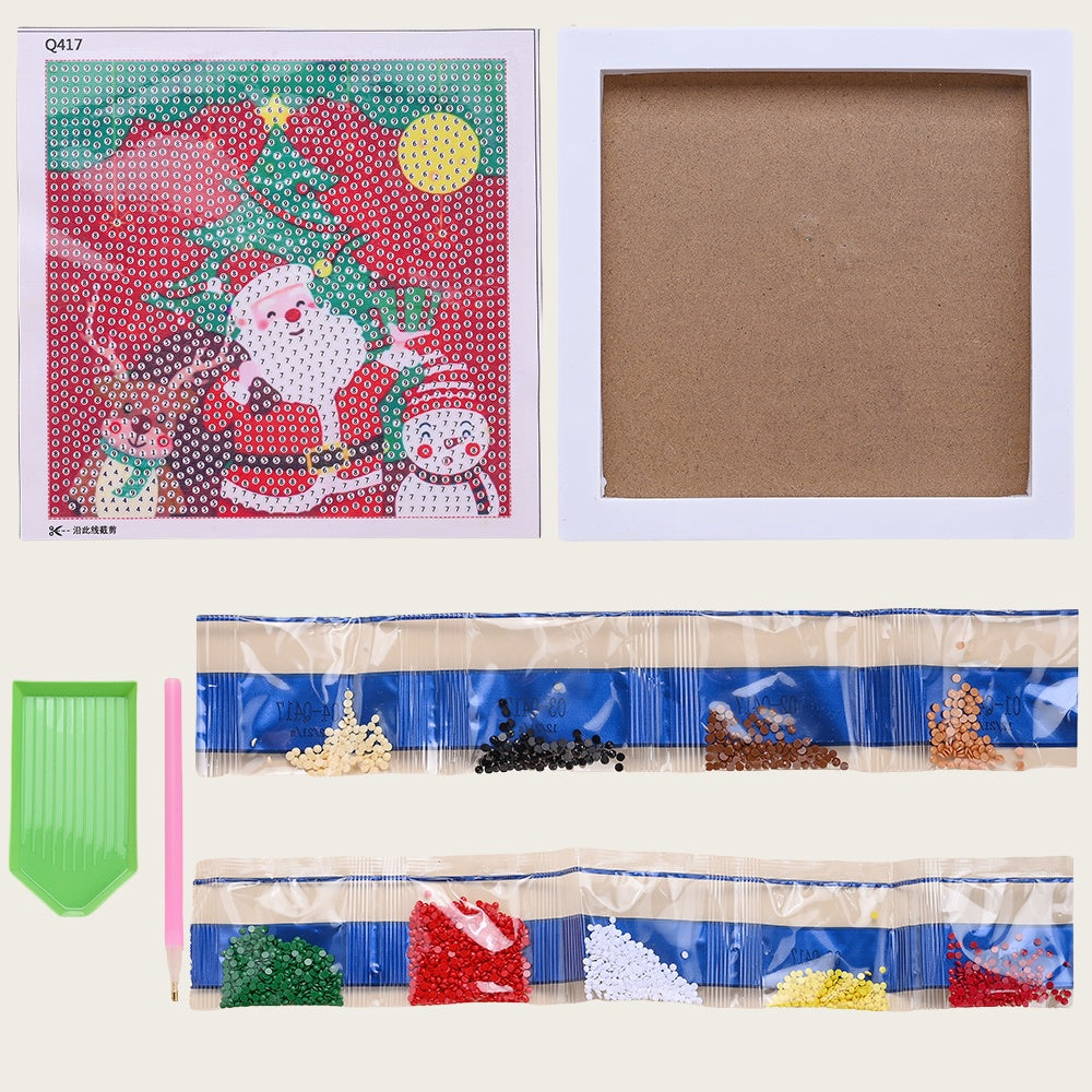 Diamond Art Christmas Ornament Kit