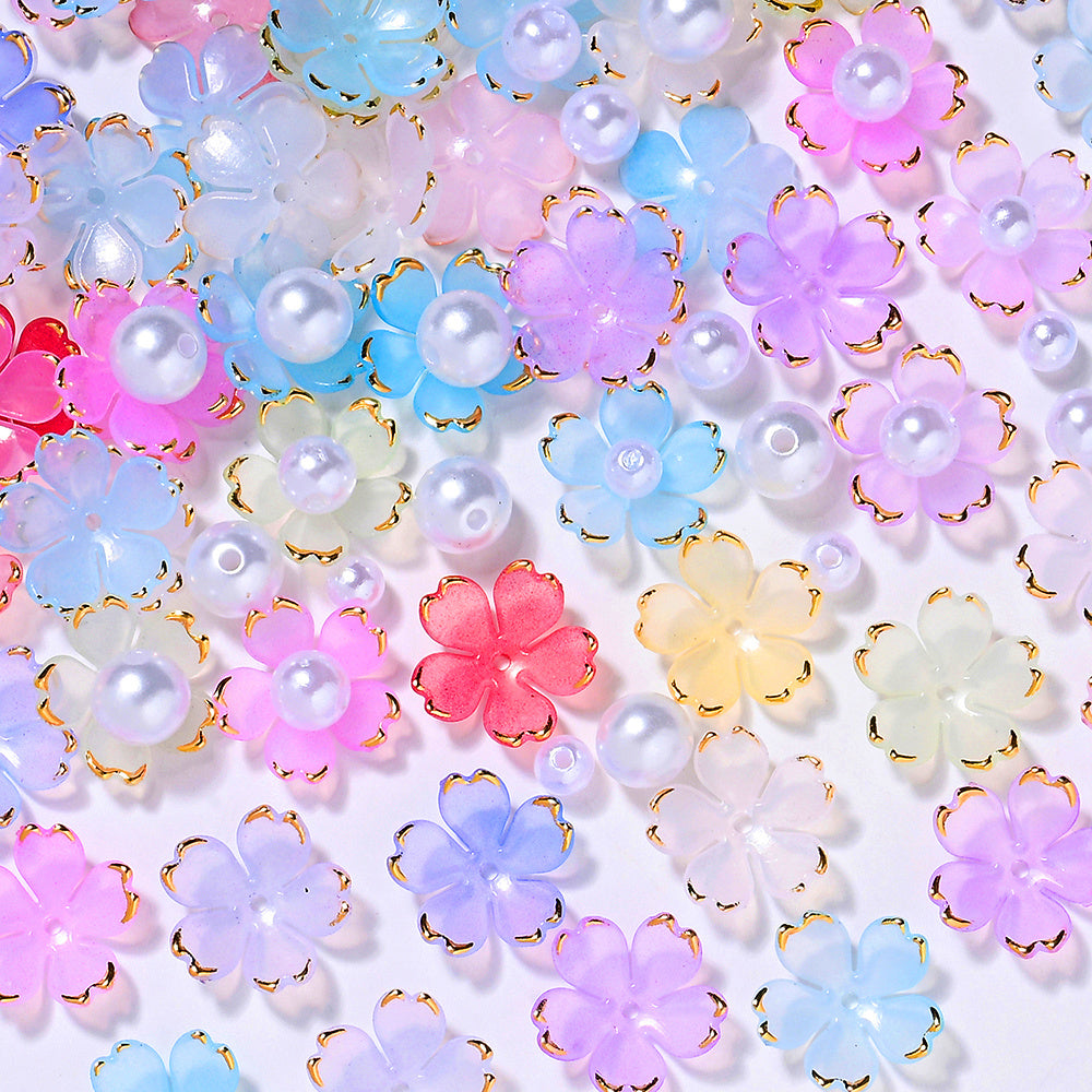 Cherry Blossom Acrylic Bead Kit