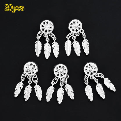 Dream Catcher Alloy Large Hole Beads