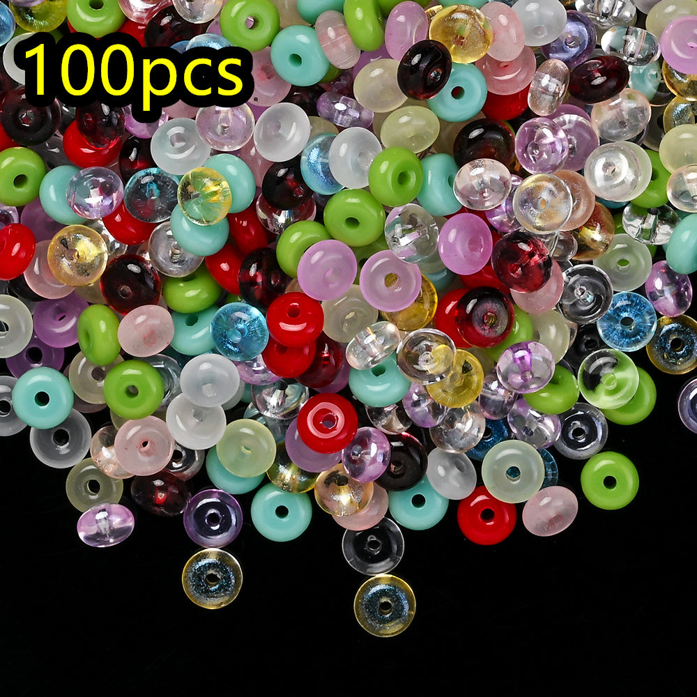 Bohemian Water Pattern Acrylic Beads