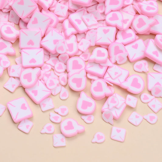 Love Polymer Clay Beads