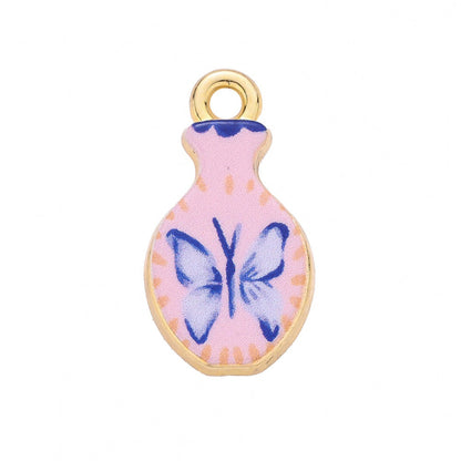 1-Piece Vintage Gold Animal & Nature Charm Pendant