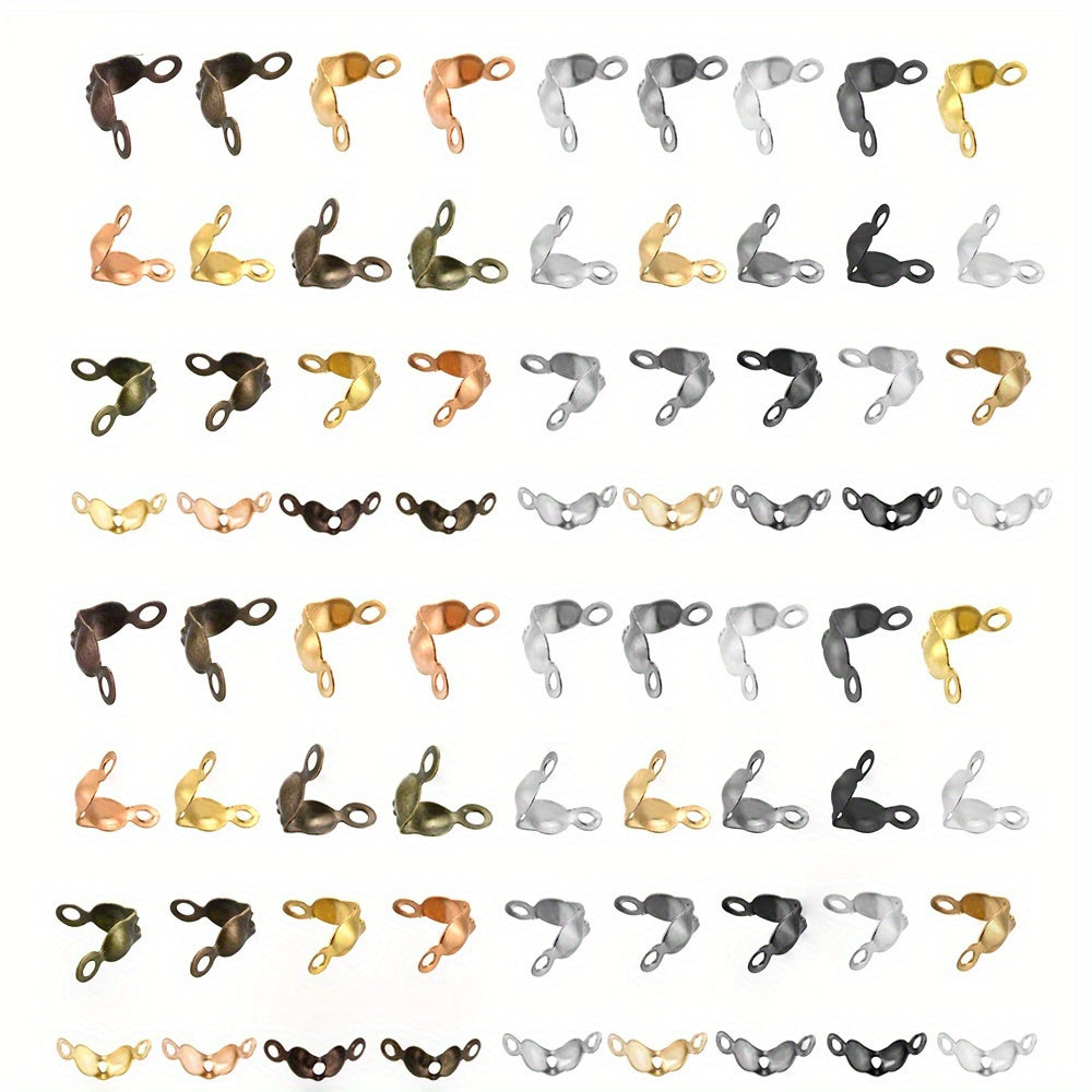 800-Piece Crimp Bead Calotte Knot Covers