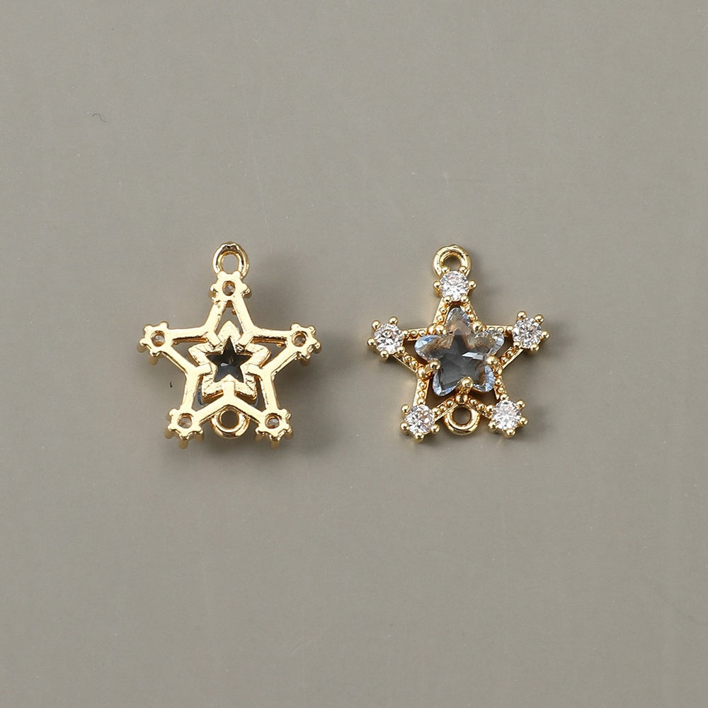 Glass Star Pendants