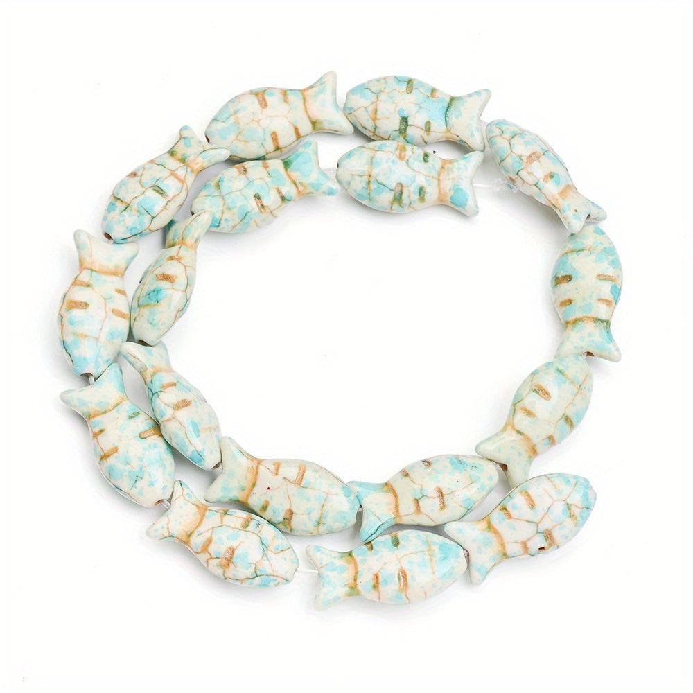 Turquoise Fish Shape Beads