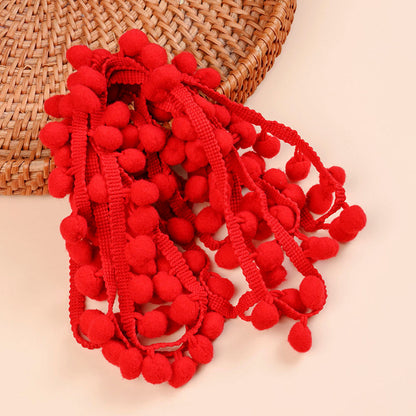 Pom Pom Ball Tassel Lace Trim