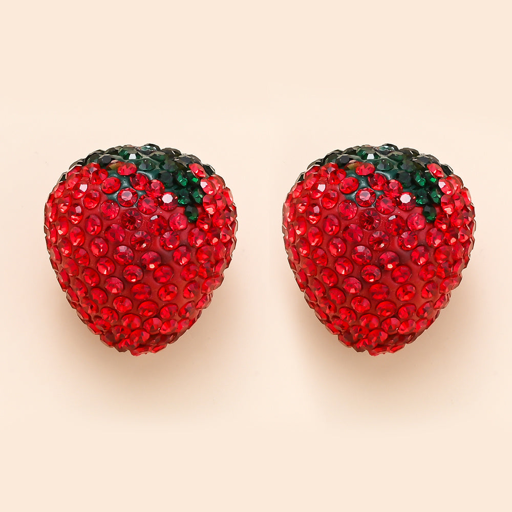 Strawberry Soft Clay Beads