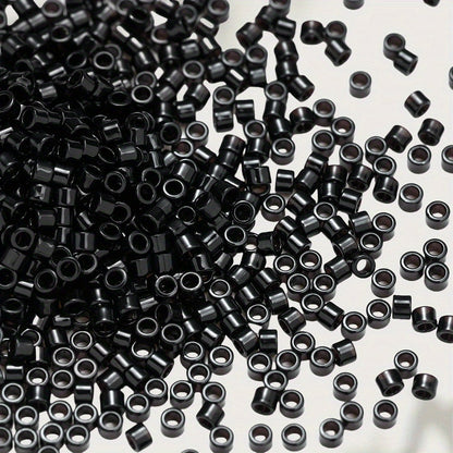 Antique Metal Plated Rice Beads