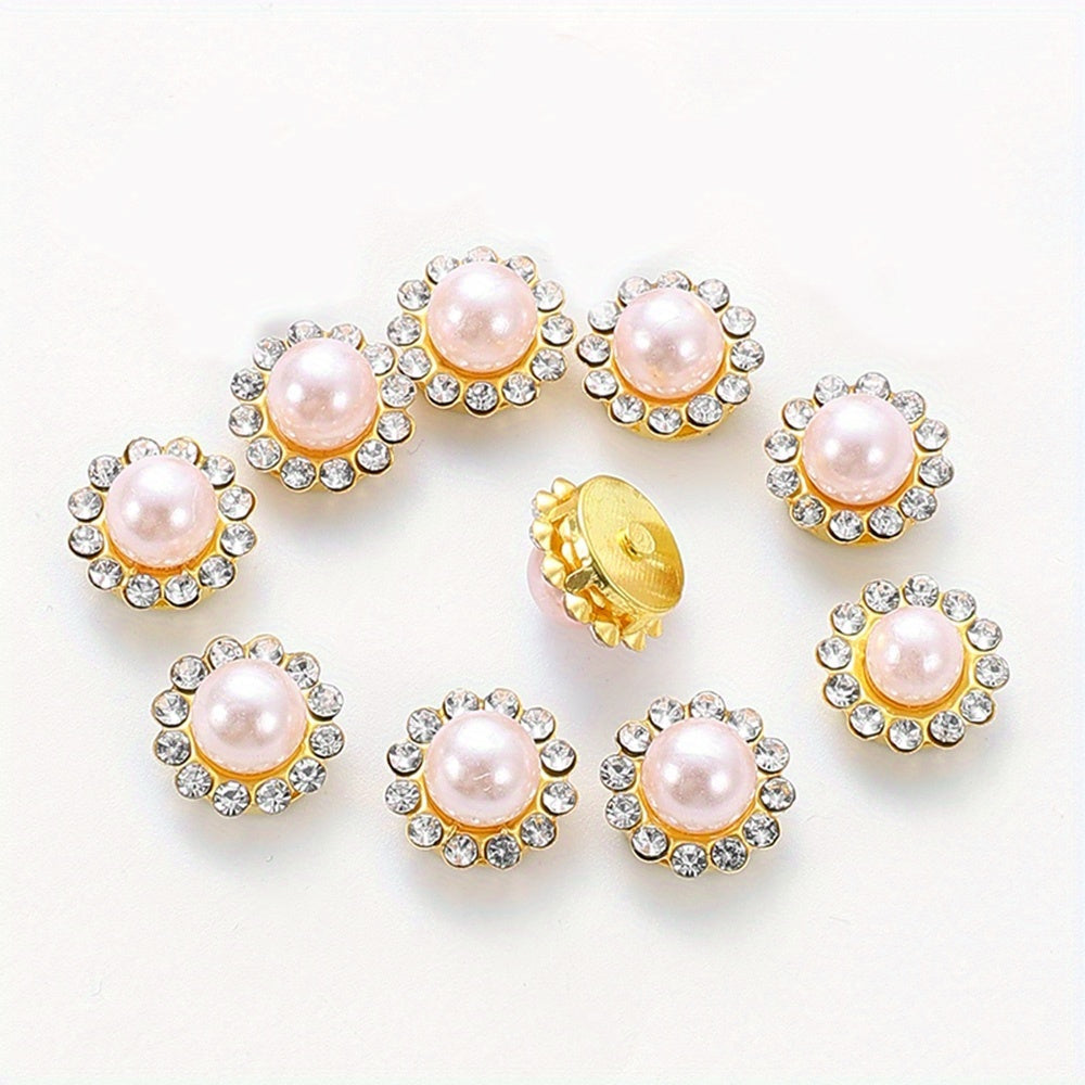 Acrylic Diamond Imitation Pearl Patches