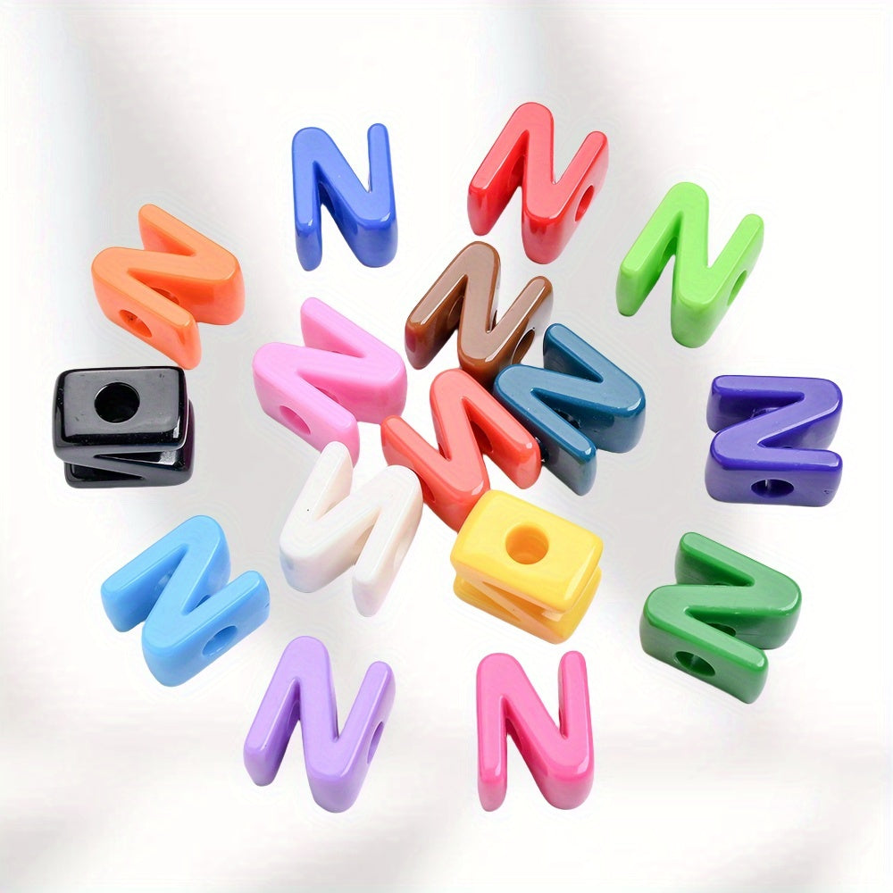 A-Z Acrylic Letter Spacer Beads