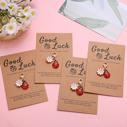 Ladybug Keychain Gift Set