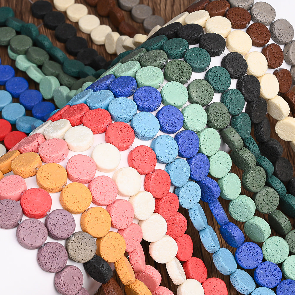 Round Stone Beads