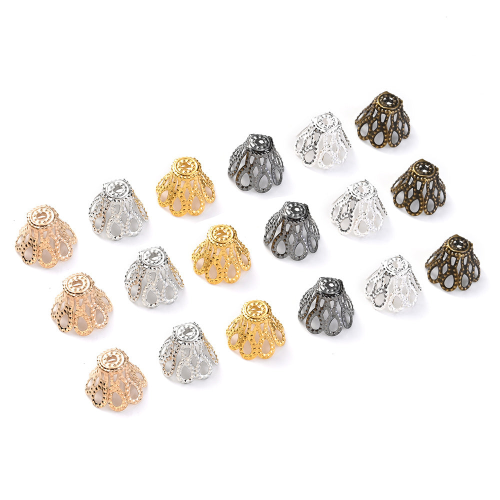 Wine Glass Bead Caps