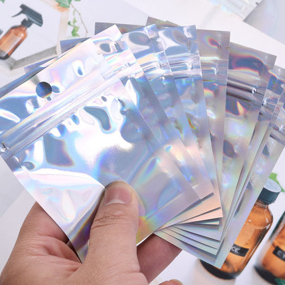 Holographic Resealable Packaging Bags