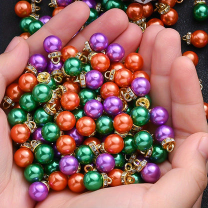20pcs/set Halloween Christmas Imitation Pearl Pendant Beads