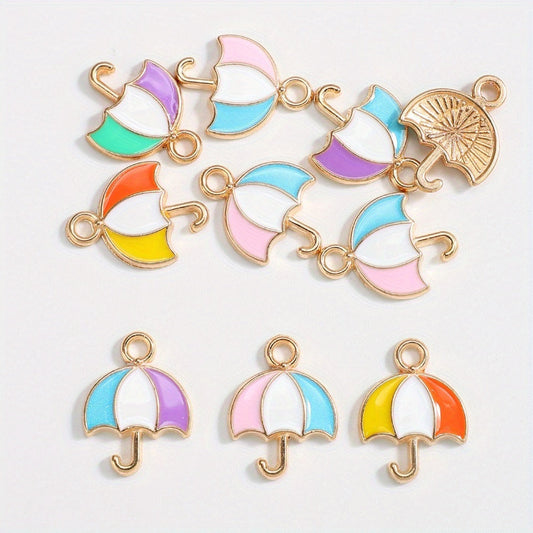 Umbrella Shape Alloy Pendants