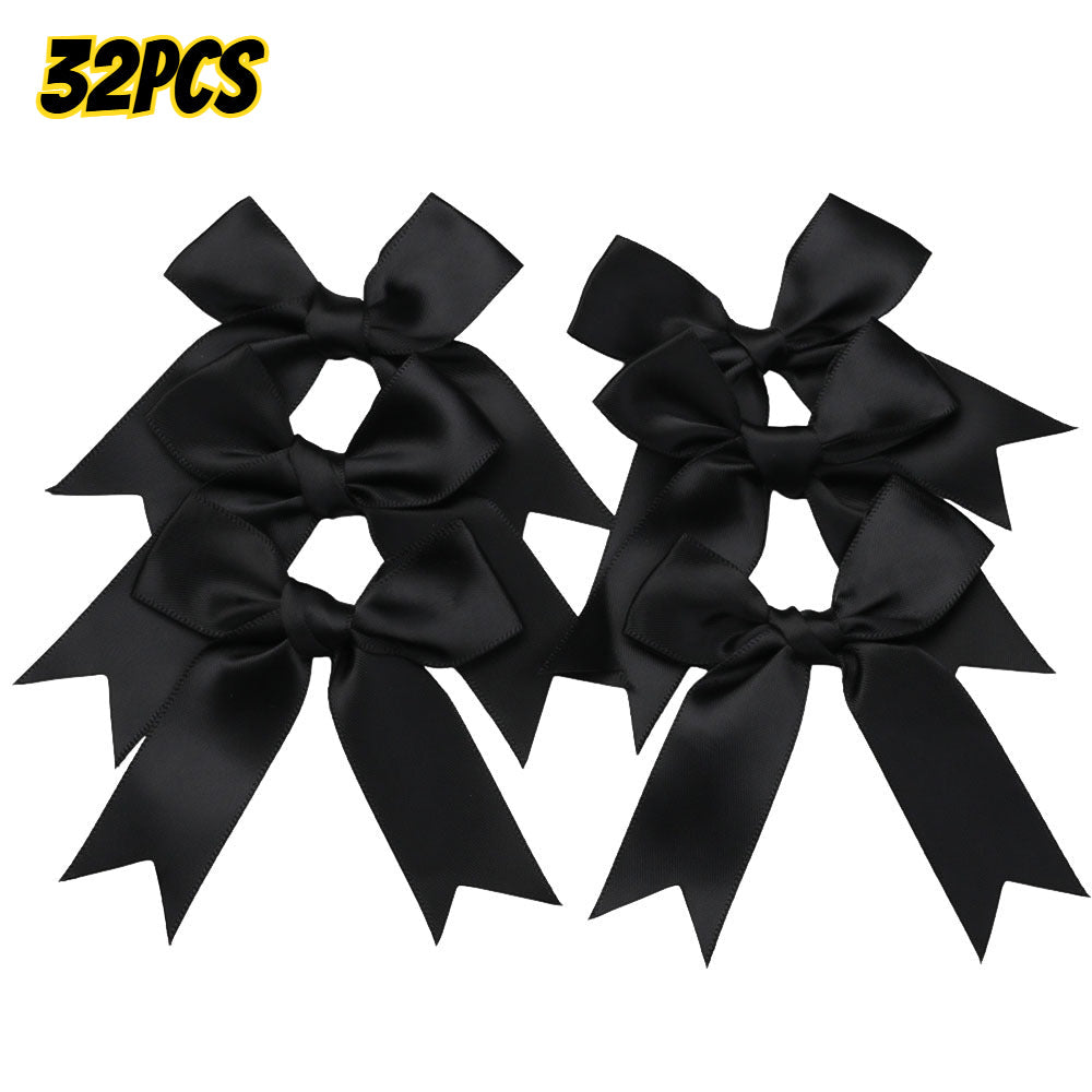 32-Piece Random Satin Ribbon Bow Set