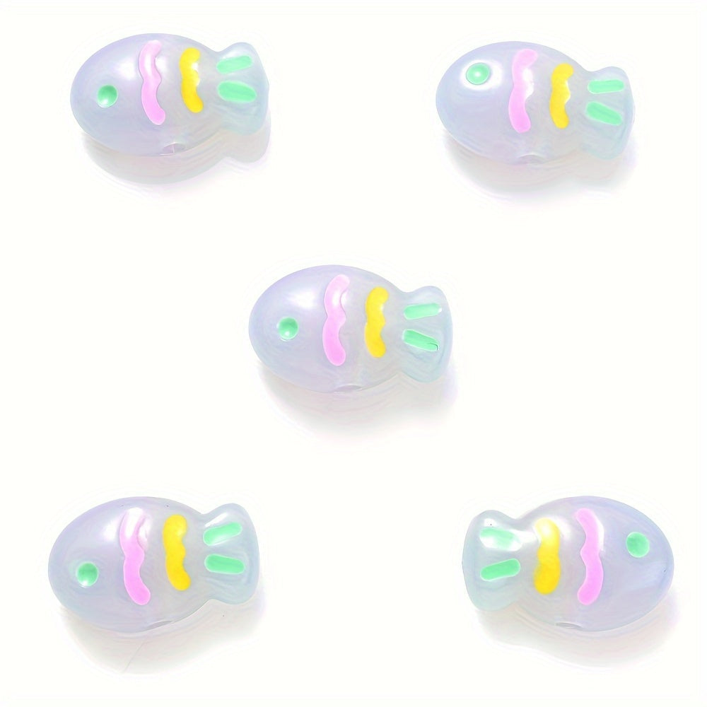 Luminous Fish Acrylic Beads