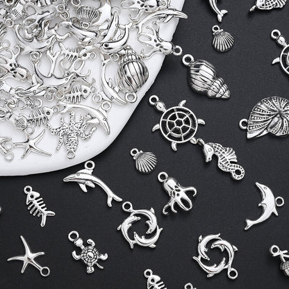 Sea Life Alloy Pendants