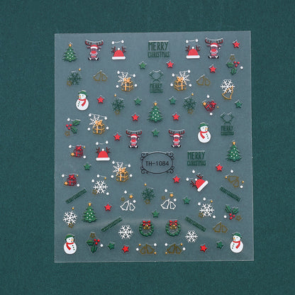 Christmas Nail Art Stickers