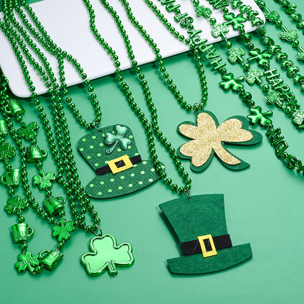 St. Patrick's Day Lucky Clover Bead Chain