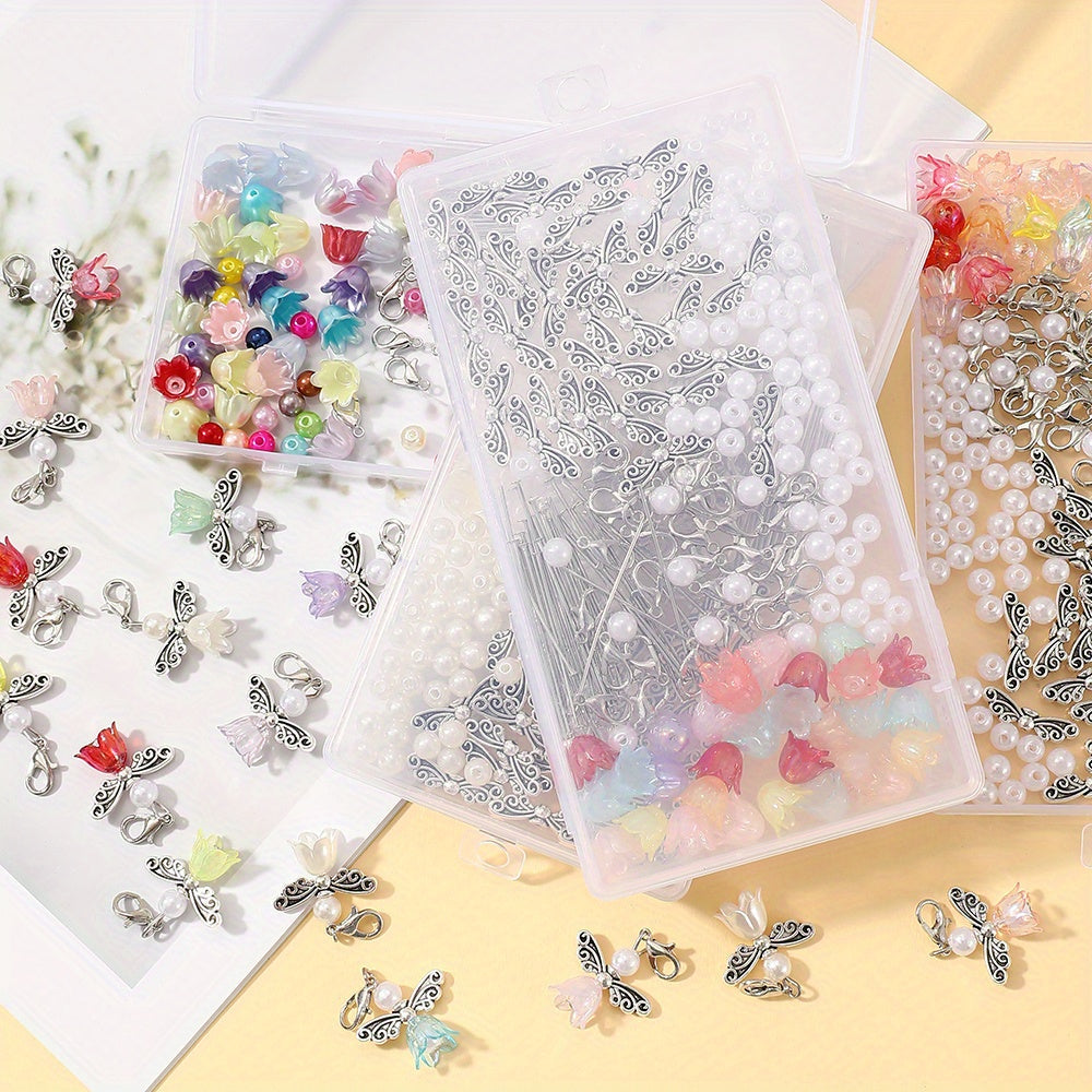Lily of the Valley Acrylic Beads Set