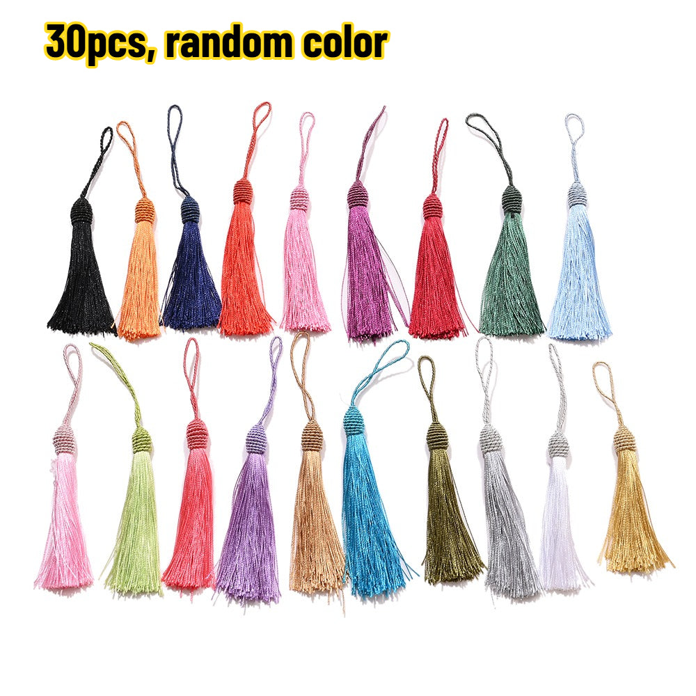 Bohemian Silky Tassel Pendants