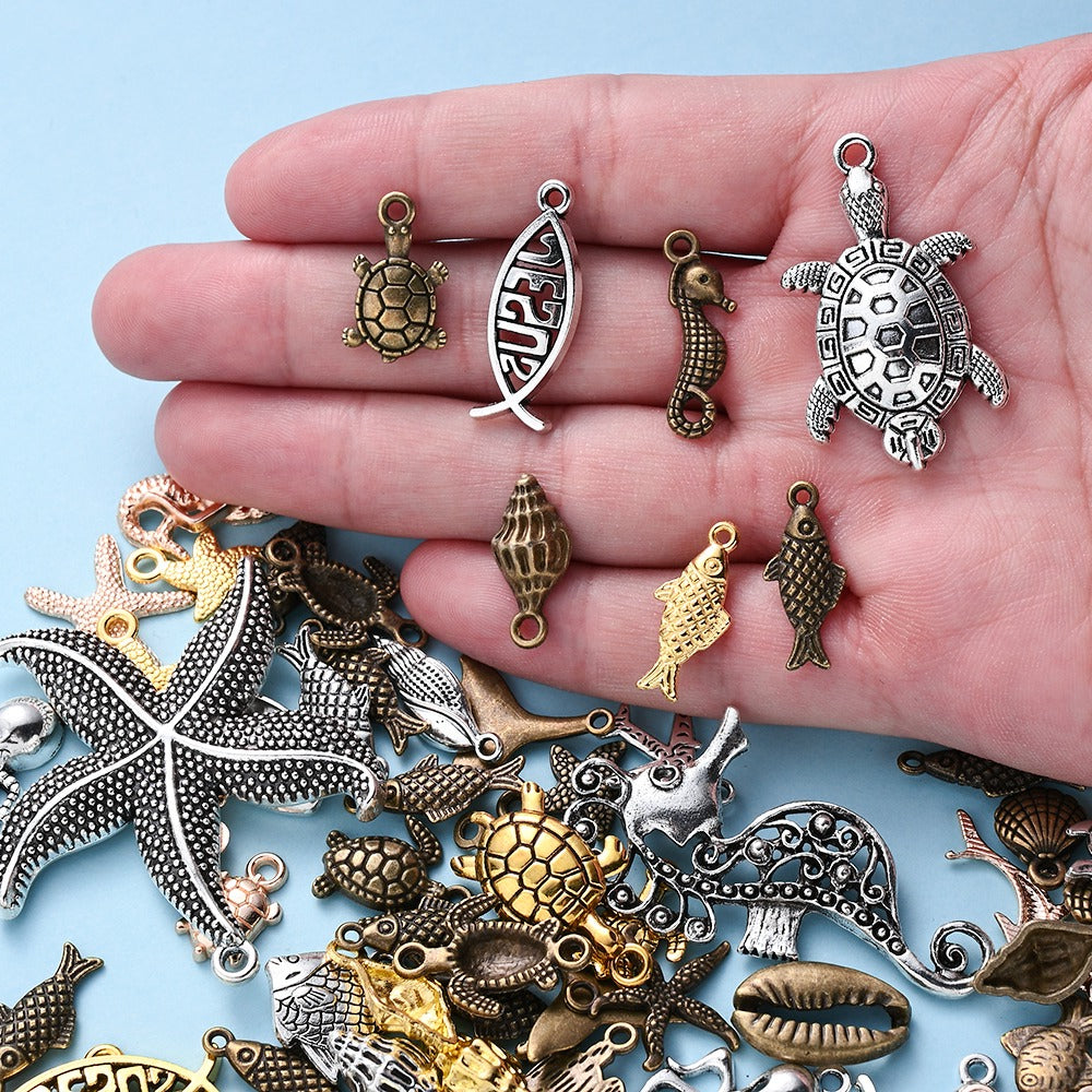 Vintage Ocean Alloy Pendants