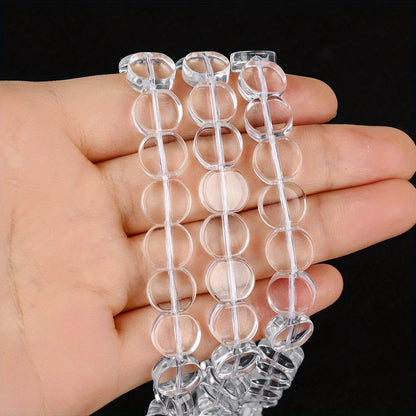 Transparent Crystal Round Beads