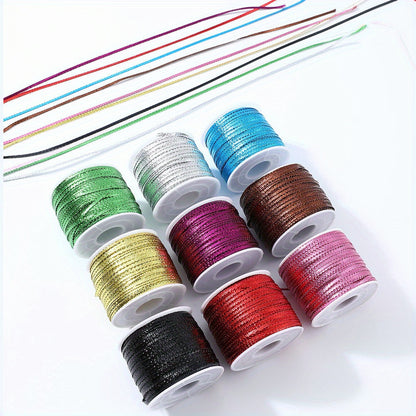 100 m/Roll 3 mm Christmas Ribbon Cord