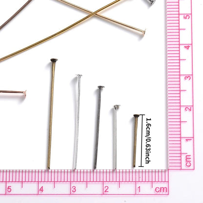 Metal Flat Head Pins