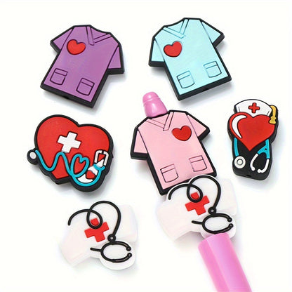 Nurse Theme Silicone Beads